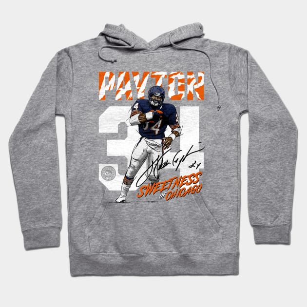 Walter Payton Chicago Rush Hoodie by Buya_Hamkac